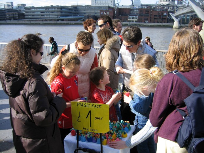 Outside Tate Modern, London