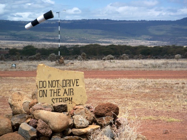 Airstrip at Borana, Kenya
