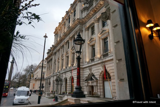Looking out of Villandry's window