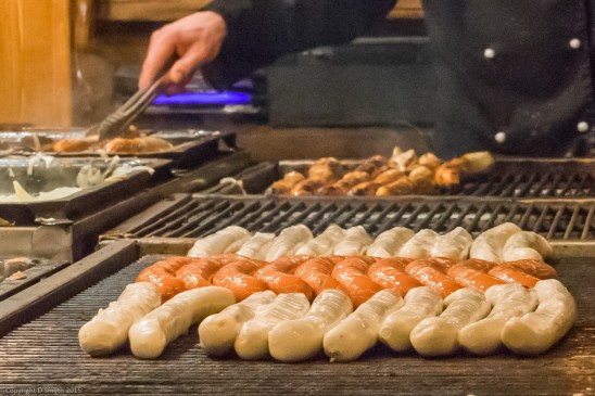 Not quite hot dogs, but the best I could find in my photo archive!