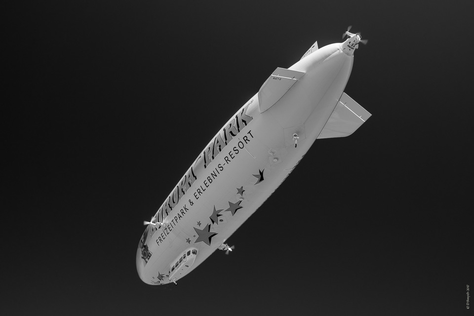 Zeppelin overhead – Travel with Intent