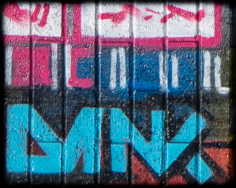 Logo of street artist DANK