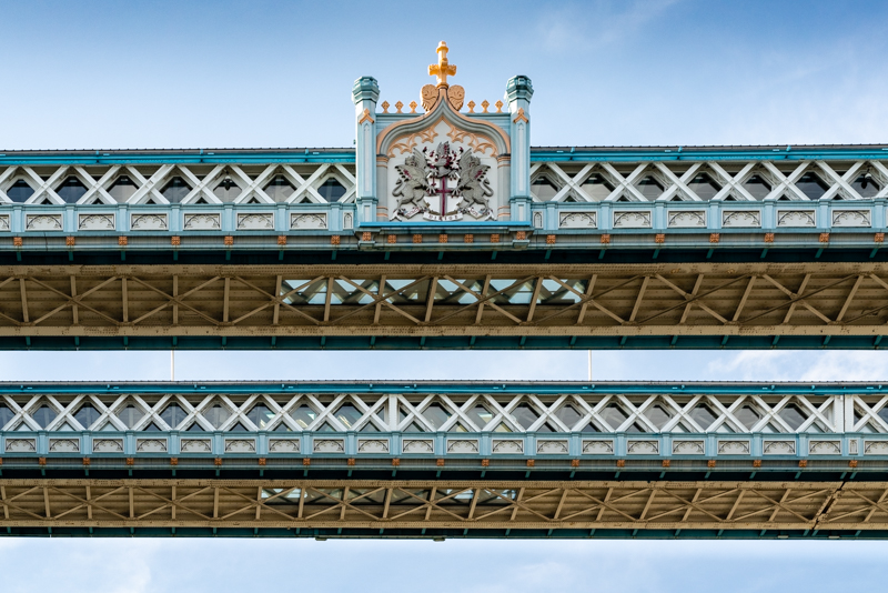 upper levels of Tower Bridge