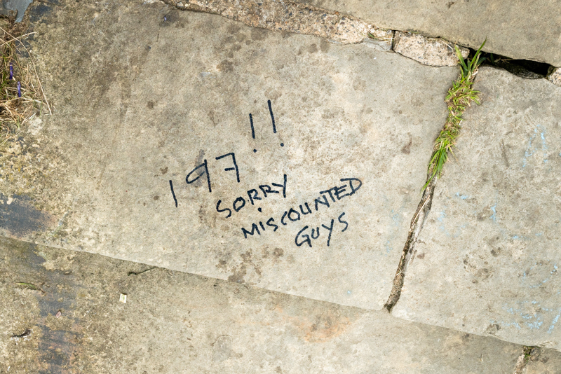 a handwritten comment saying there are only 197 steps
